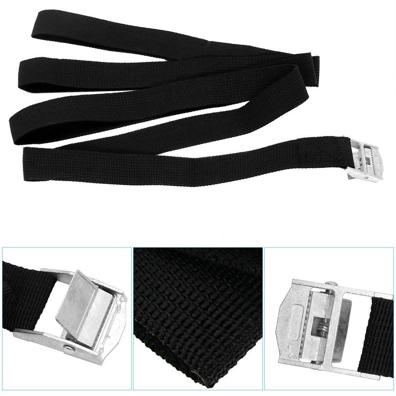 Tirifer Universal Cooler Tie-Down Strap Kit, Tie Down Kit Cooler Straps, Cam Buckle Lashing Strap Compatible with YETI Coolers, RTIC Coolers - Image 3